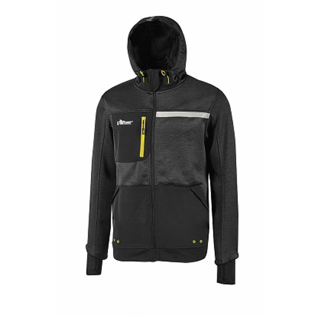 Vendita online Felpa con zip modello Galaxy